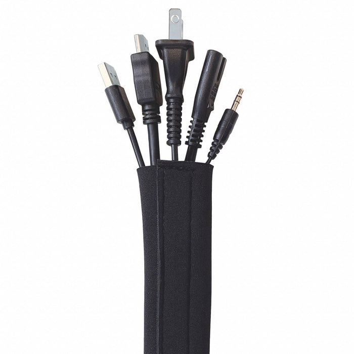 Cable Sleeve Neoprene Black 48 in L