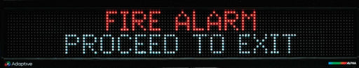 LED Message Sign 7 2/5 H 25 1/5 W