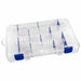 CompartmentBox 7.25inW 10.875inL Clear