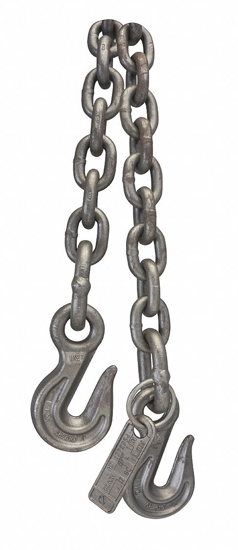 Chain Sling 1/2 in Size G80 5 ft L SGG