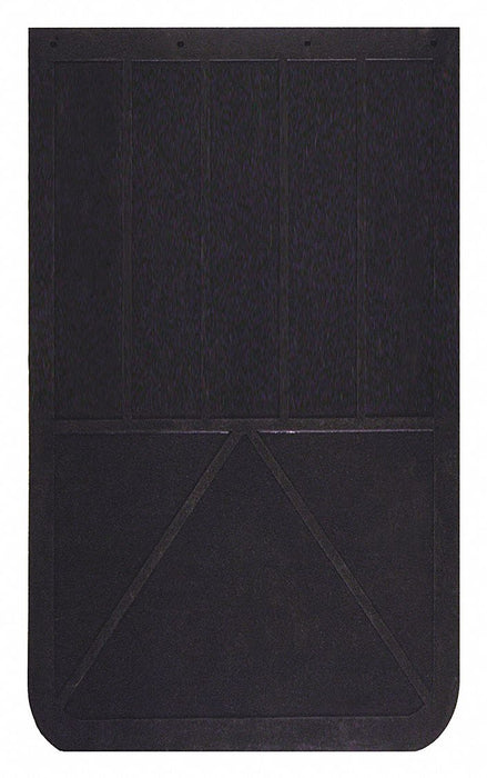 Mud Flaps Black Rubber 30 L x 24 W PR