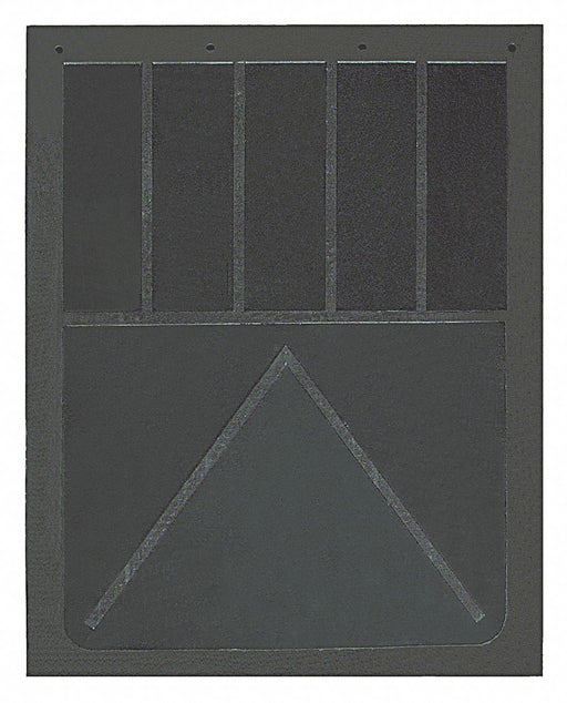 Mud Flaps Black Rubber 30 L x 24 W PR