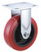 Plate Caster Rigid Polyurethane 7 1/2 H