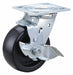 Plate Caster Swivel Polyolefin 6 1/2 H