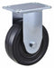 Plate Caster Rigid Rubber 5 3/16 H