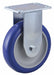 Plate Caster Rigid Polyurethane 6 3/16 H