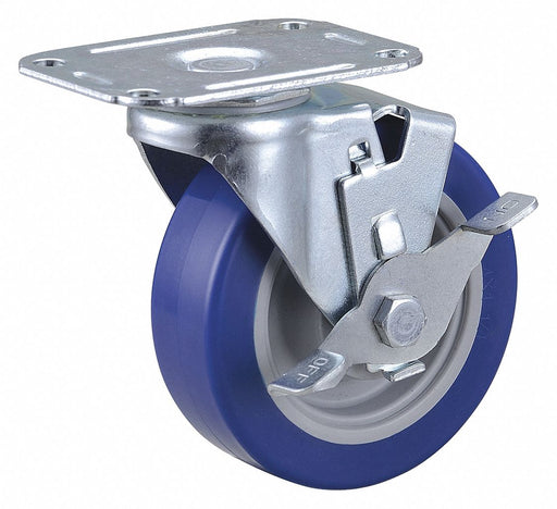 PlateCaster Swivl Polyurethane 4 11/16 H