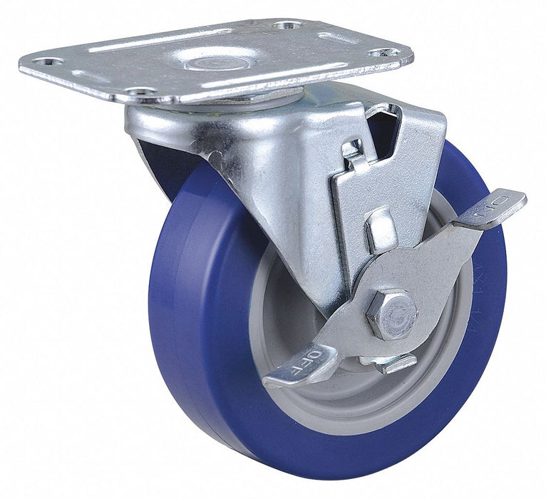 PlateCaster Swivl Polyurethane 4 11/16 H