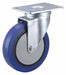 Plate Caster Swivel Rubber 6 3/16 H