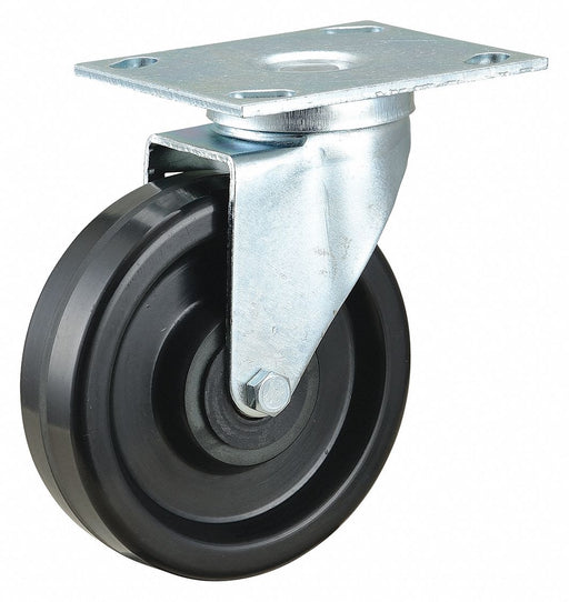 Plate Caster Swivel Phenolic 6 3/16 H