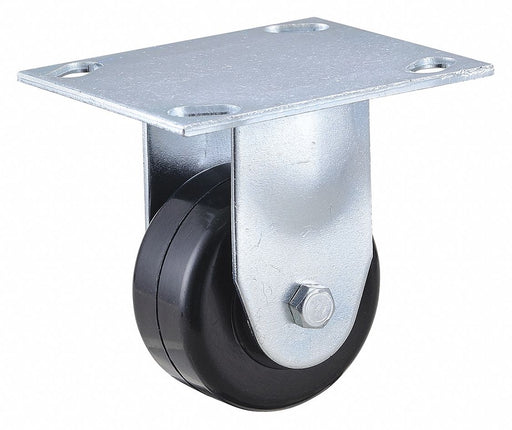Plate Caster Rigid Phenolic 4 1/4 H