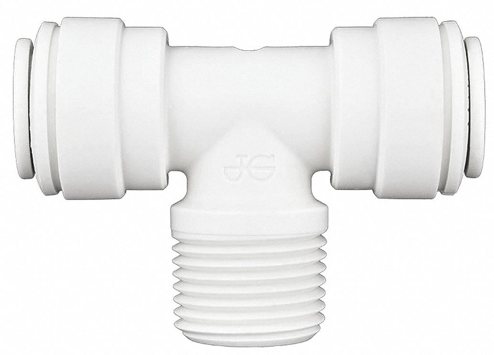 Tee Push-Fit3/8 3/8 NPTF3/8 PK10