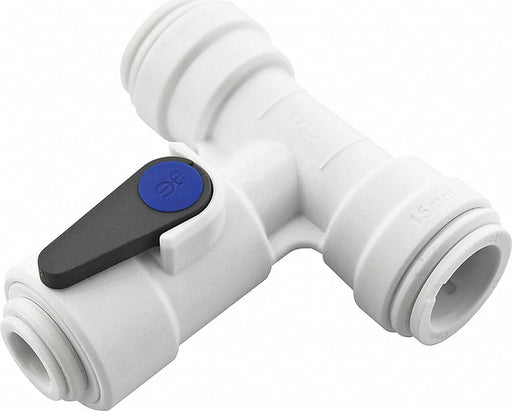 Manual 3-Way Ball Valve 9/16 Acetal