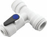 Manual 3-Way Ball Valve 9/16 Acetal