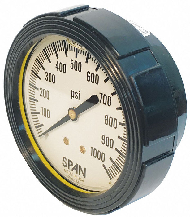 Pressure Gauge 3-1/2 Dial Size