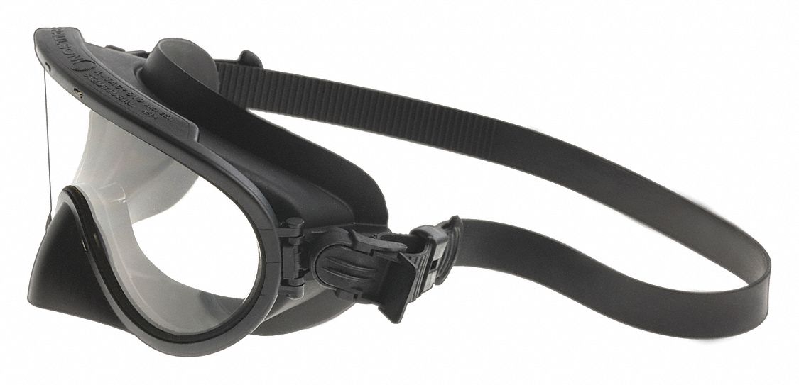 SafetyGoggles Silicone Clear Wraparound