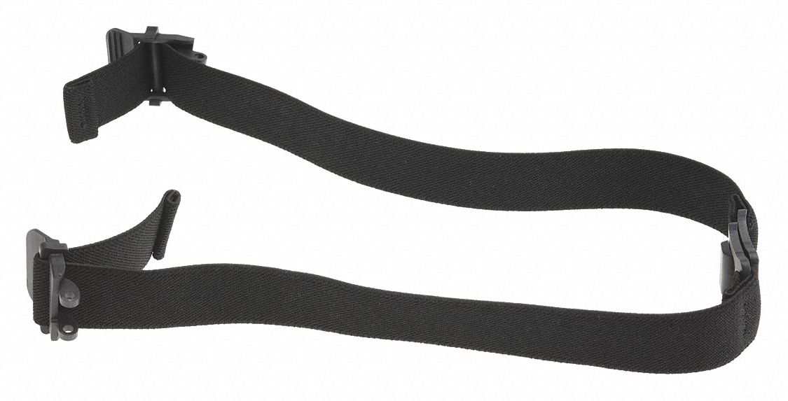 Goggle Strap Black Polymer