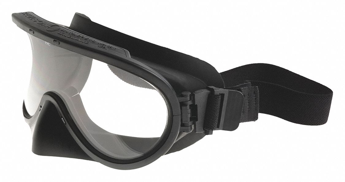 SafetyGoggles Silicone Clear Wraparound
