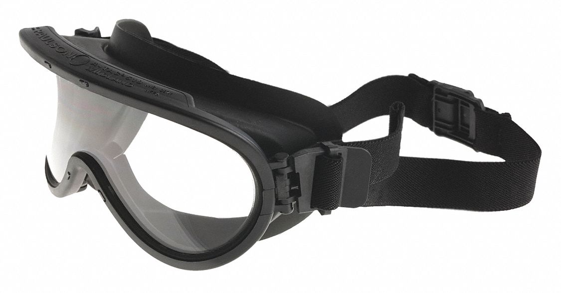 SafetyGoggles Silicone Clear Wraparound