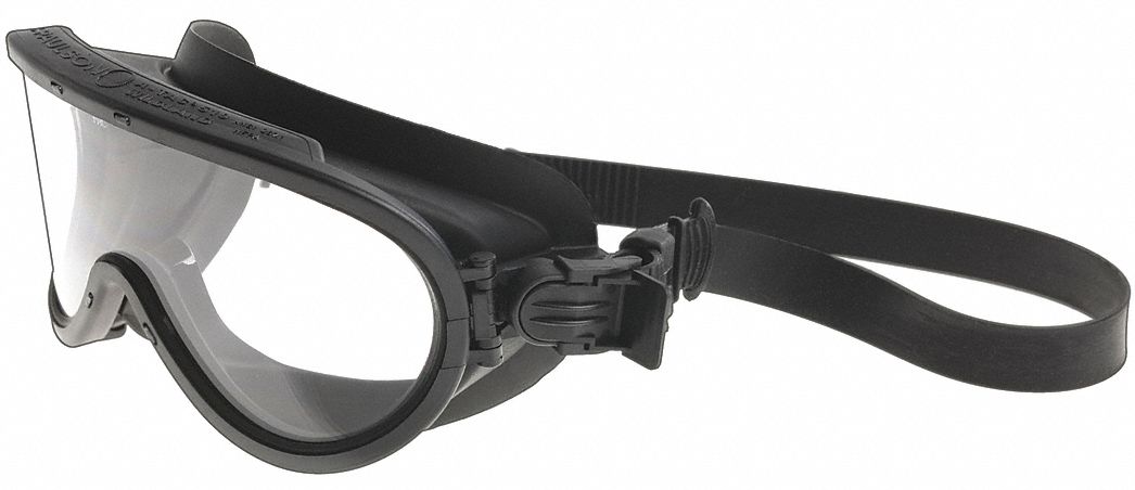SafetyGoggles Silicone Clear Wraparound