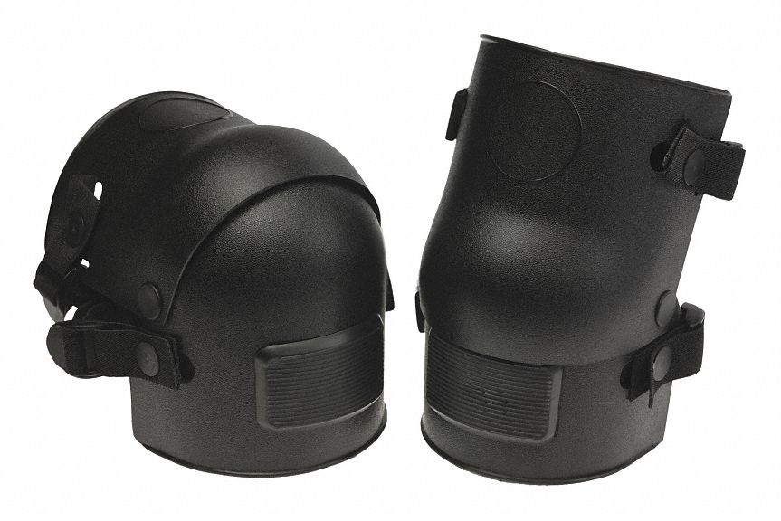 Knee Pad UNIV Hook/Loop Black PR