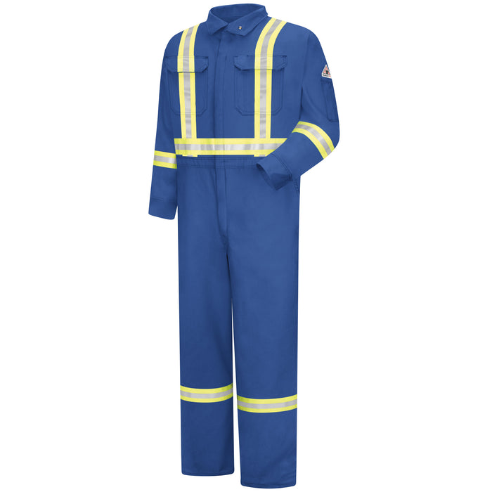 Men's Premium Coverall with Reflective Trim