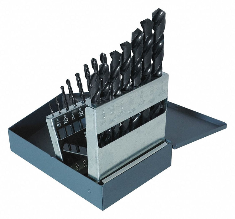 Jobber Drill Set 15 pc HSS