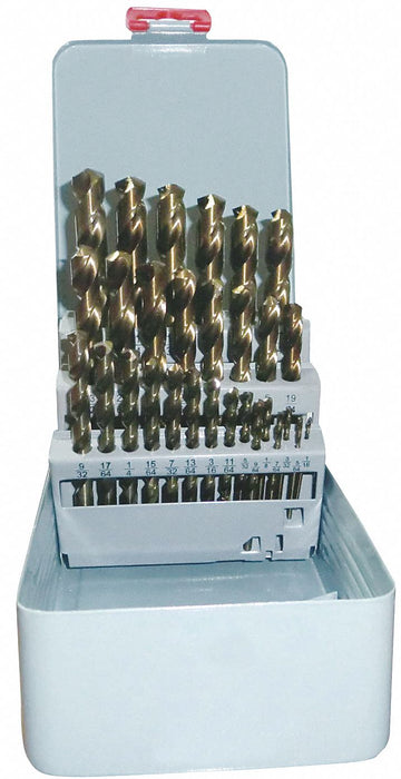 Jobber Drill Set 29 pc Cobalt