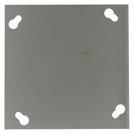 Drain Cover Silver 24 ga. Square 9 H