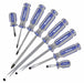MagnetizedTipScrewdriverSet SAE 8pcs