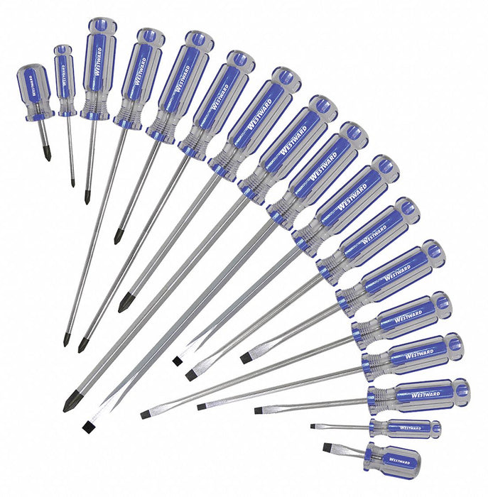 MagnetizedTipScrewdriverSet SAE 17pcs