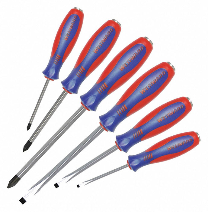 DemoMgnetizedTipScrwdrvrSet SAE 6pcs