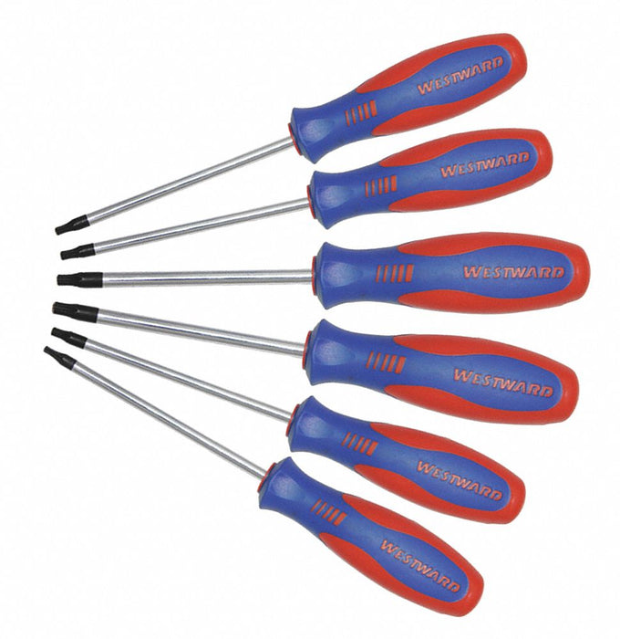 MagnetizedTipScrewdriverSet Torx 6pcs