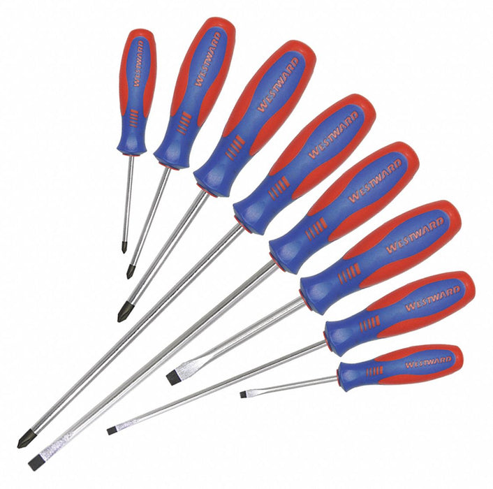 MagnetizedTipScrewdriverSet SAE 8pcs