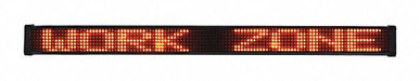 LED Message Display Sign Amber 3 H
