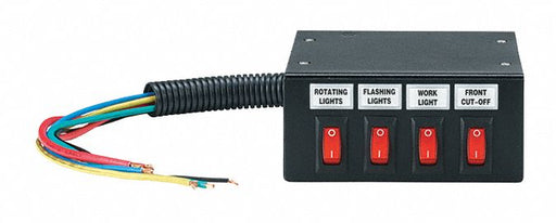 Switch Box 12V 4 Terminals Lamp Cap. 20A