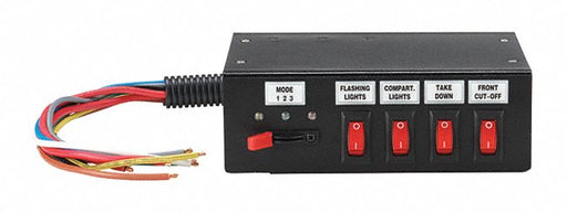Switch Box w/Slide Switch 12V 7 Terminal