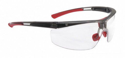 Safety Glasses Clear Lens Black Frame