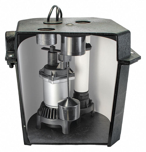 Sink Drain Pump System Piggyback 1/3 HP