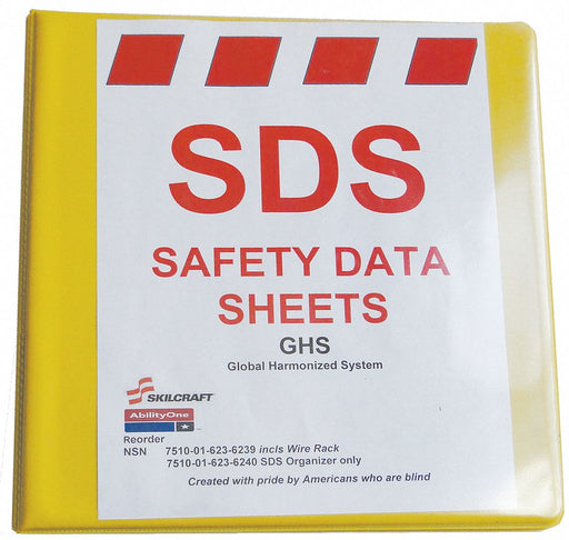 SDS Safety Data Sheets Binder English