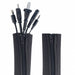 Cable Sleeve Neoprene Black 24 in L