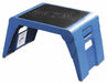 Folding Step Blue 300 lb Ld Cap. Plastic