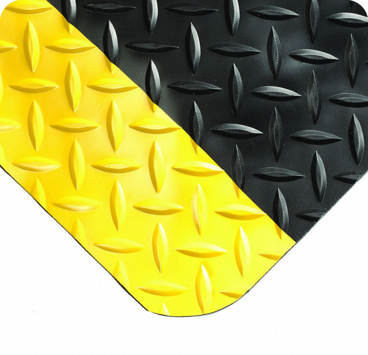 Antifatigue Mat 5 ft L 2 ft W Black