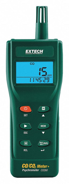 CO Detector -5 F to 140 F LCD