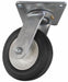 Plate Caster Swivel Rubber 7 3/8 H
