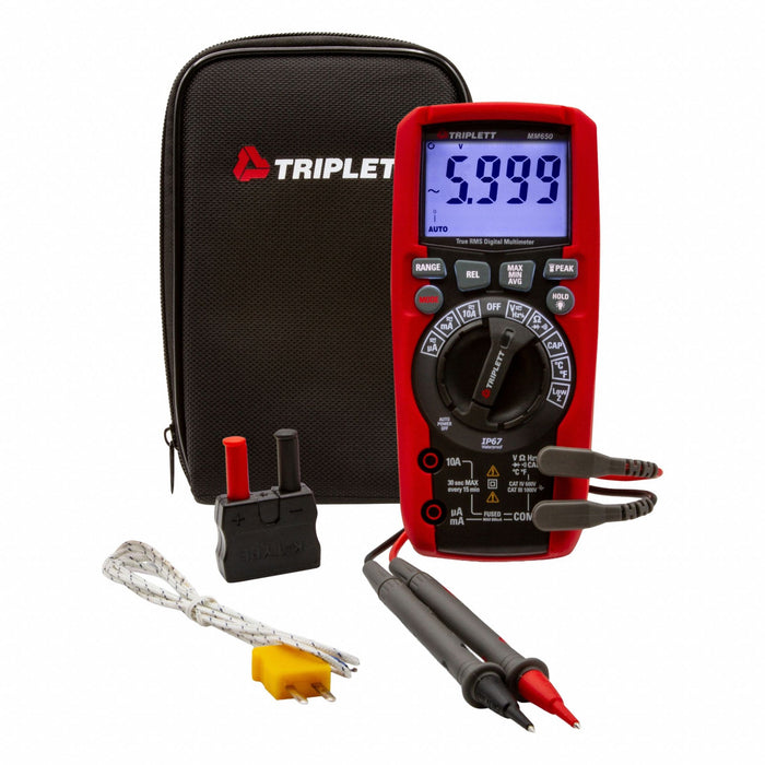 DigitalMultimeter TRMS 10A 1000VAC/DC