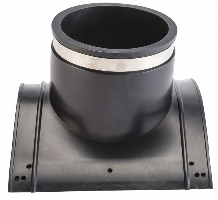 Flexible Tap Saddle Tee PVC 4 Pipe Size