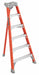 Tripod Stepladder 6 ft H Fiberglass