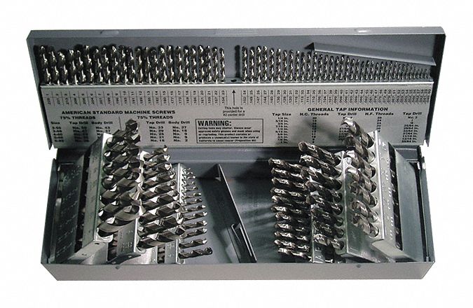 Jobber Drill Set 115 pc HSS
