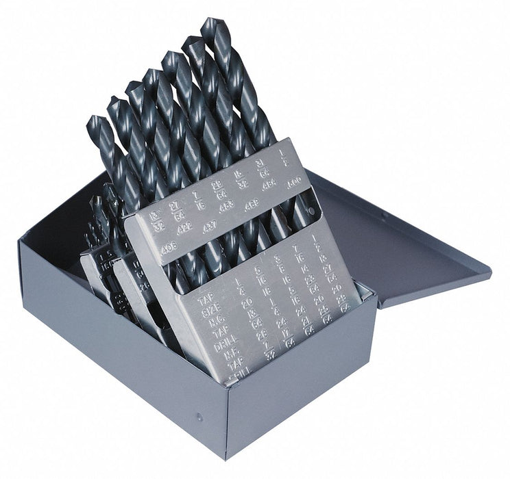 Jobber Drill Set 29 pc HSS